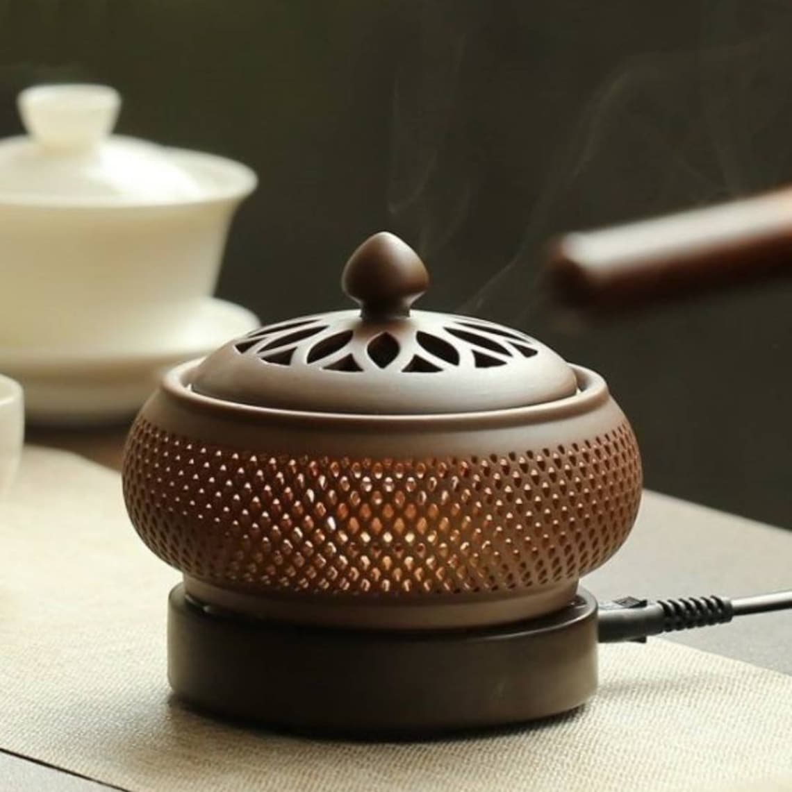 Electric Incense Burners Agarwood Burner essential Oil Burner Etsy