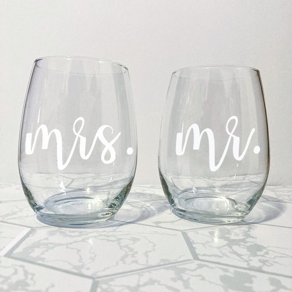 Mr Mrs Wine Etsy