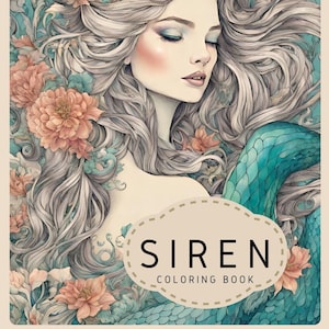 Siren Adult Coloring Book