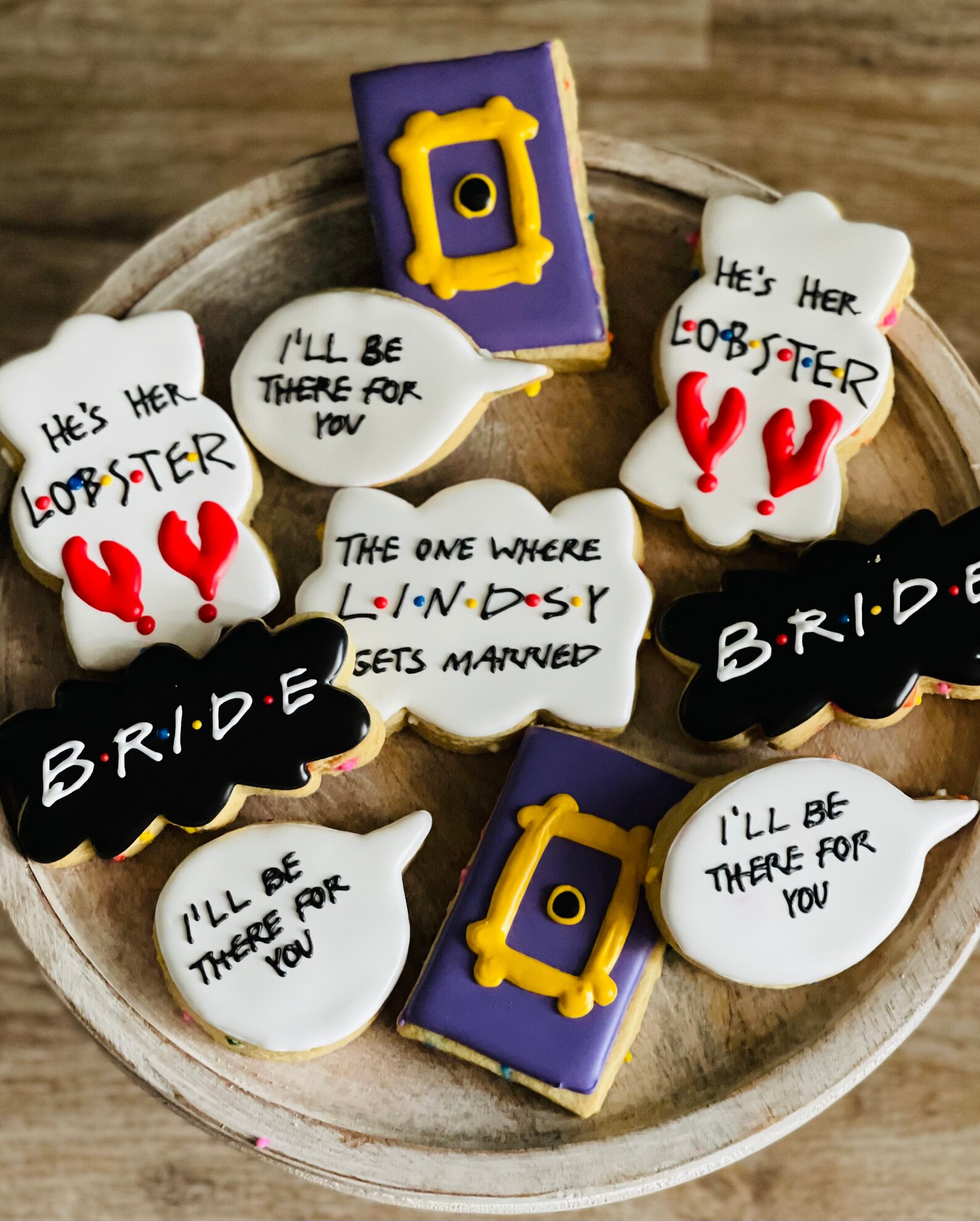 Friends inspired Cookies Etsy