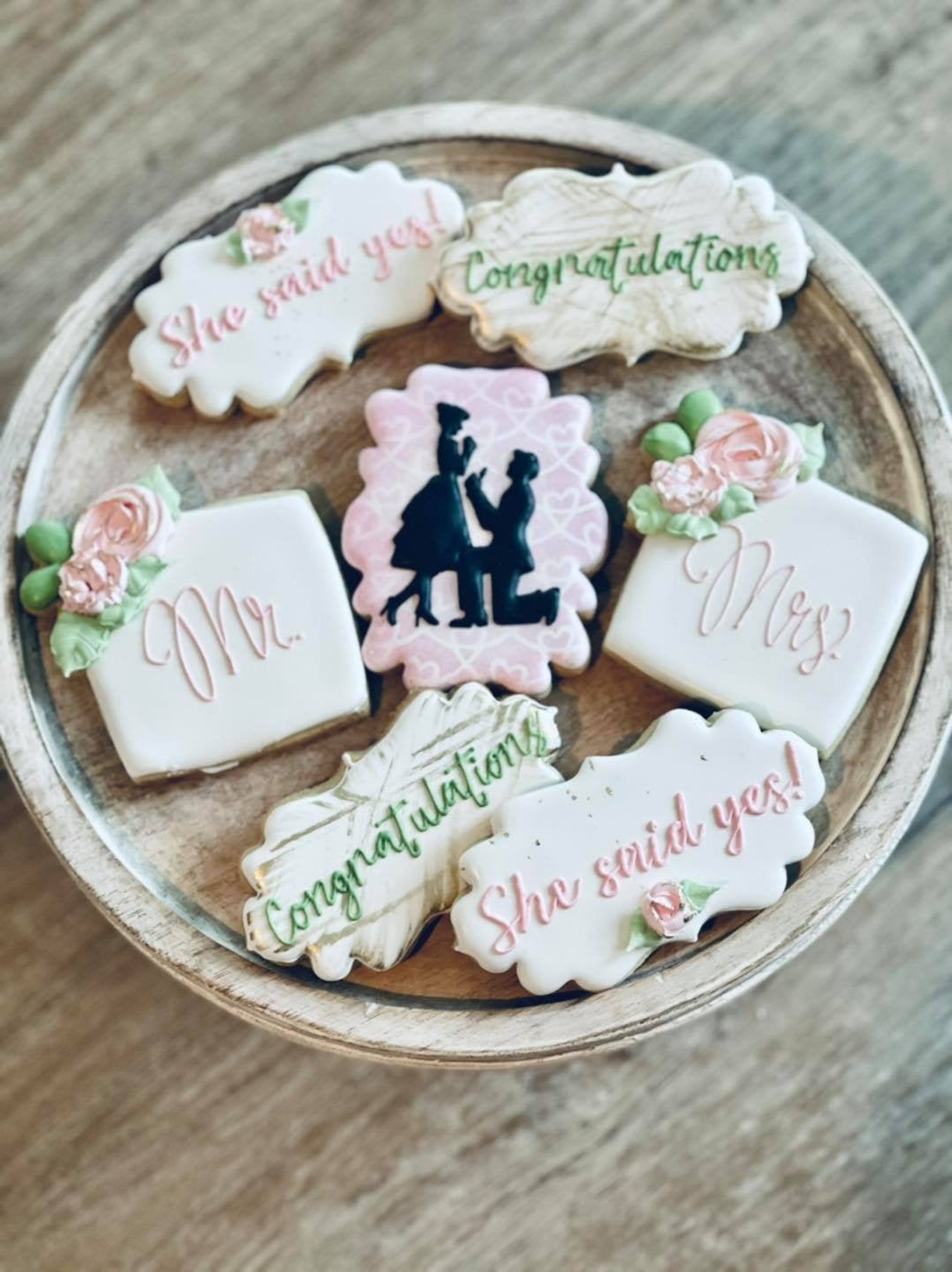 Engagement Cookies Etsy