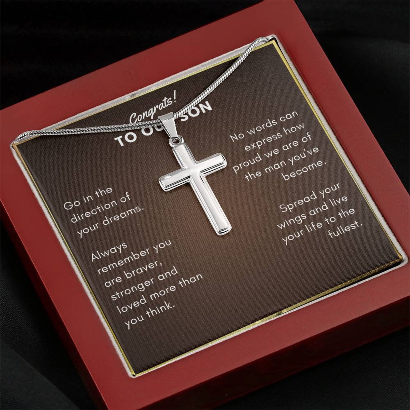Graduation Gift for Son College Graduation Gift for Son Etsy