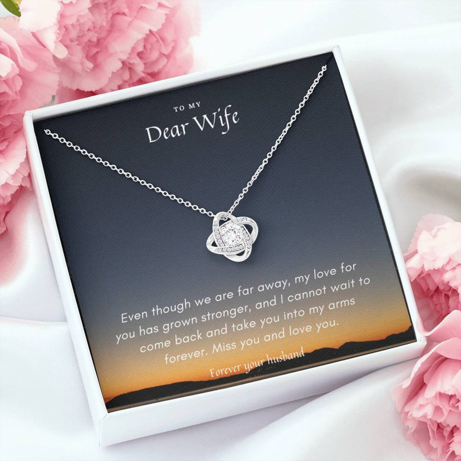 Military Wife Gift Gift For Army Wife To My Far Away Wife | Etsy