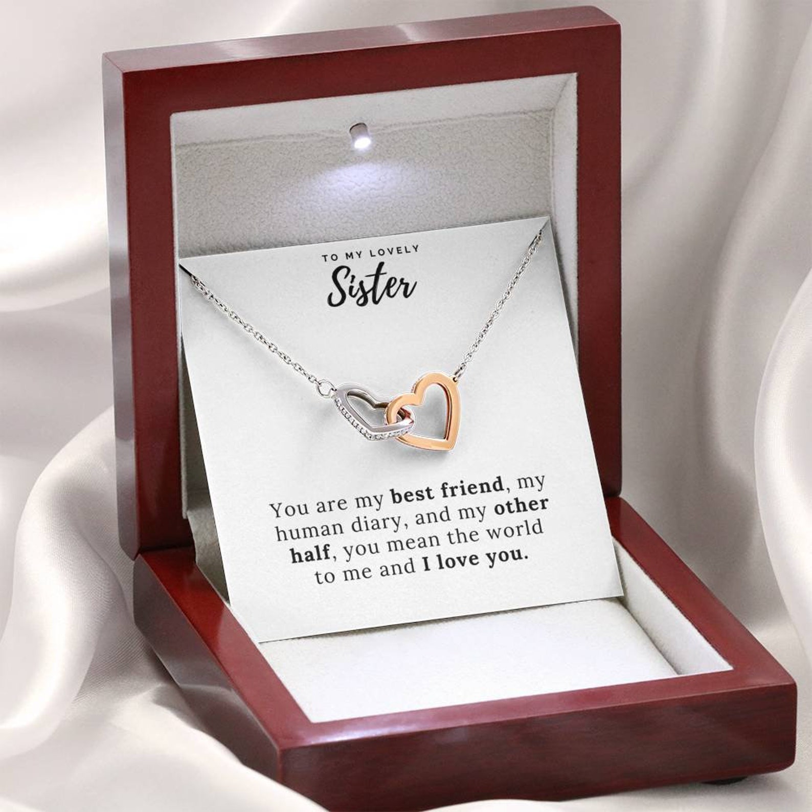 Geschenk für Schwester kleine Schwester Geschenk große Etsy