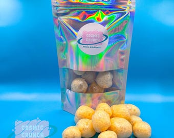 Freeze Dried Toffees | Cosmic Crunch | Astronaut Food TikTok Viral Sweets Fast Delivery Vegetarian Halal Friendly Soya Gluten Free Present