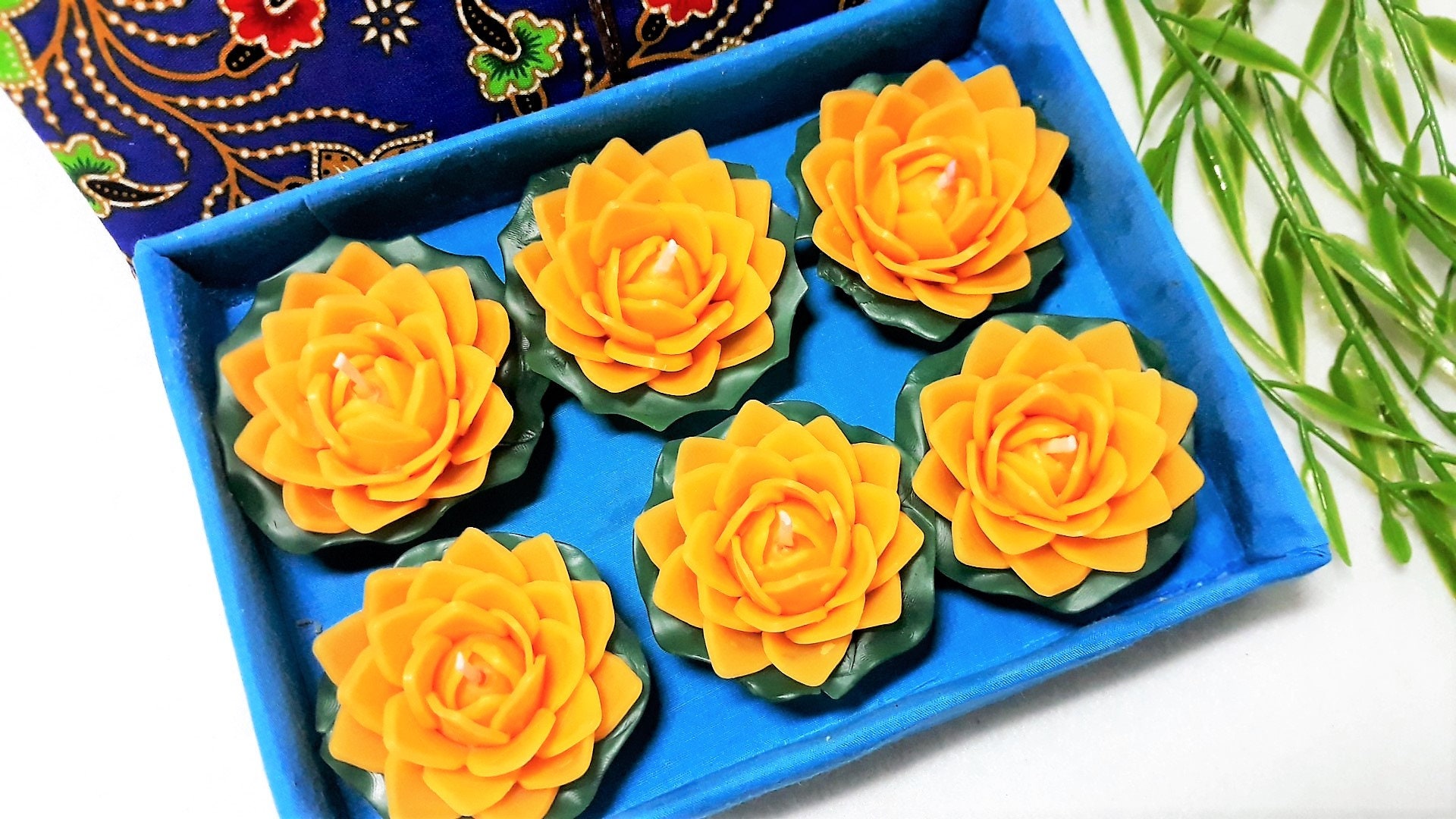 Lotus Floating scented candle scented lotus candle floating Etsy