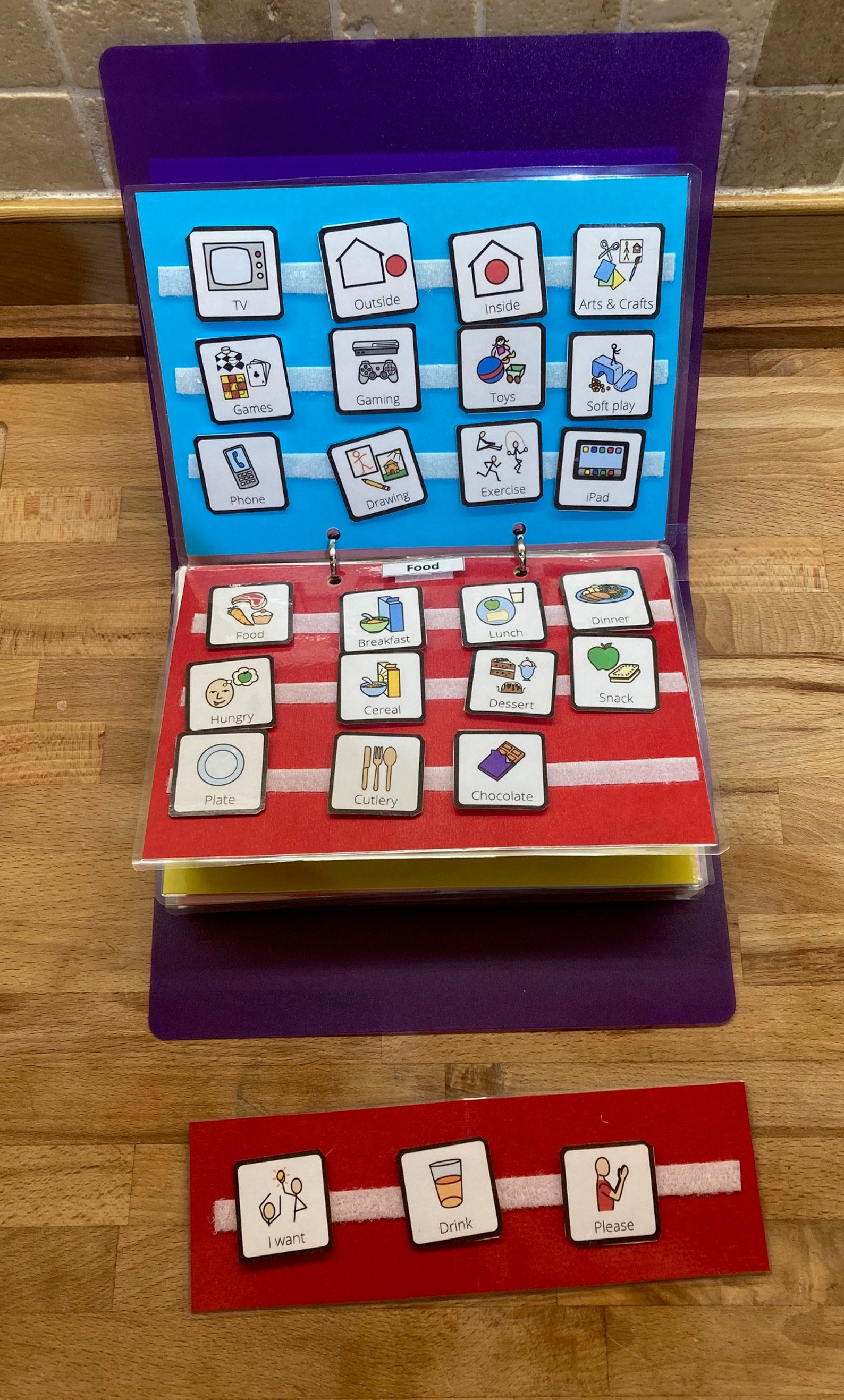 PECS Folder Book. A5. Symbols. Widget. Schedule. Special Etsy