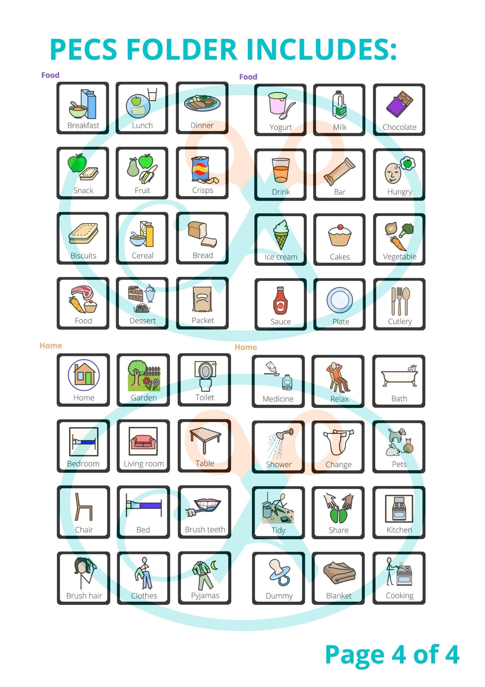 PECS Folder Book. A5. Symbols. Widget. Schedule. Special Etsy