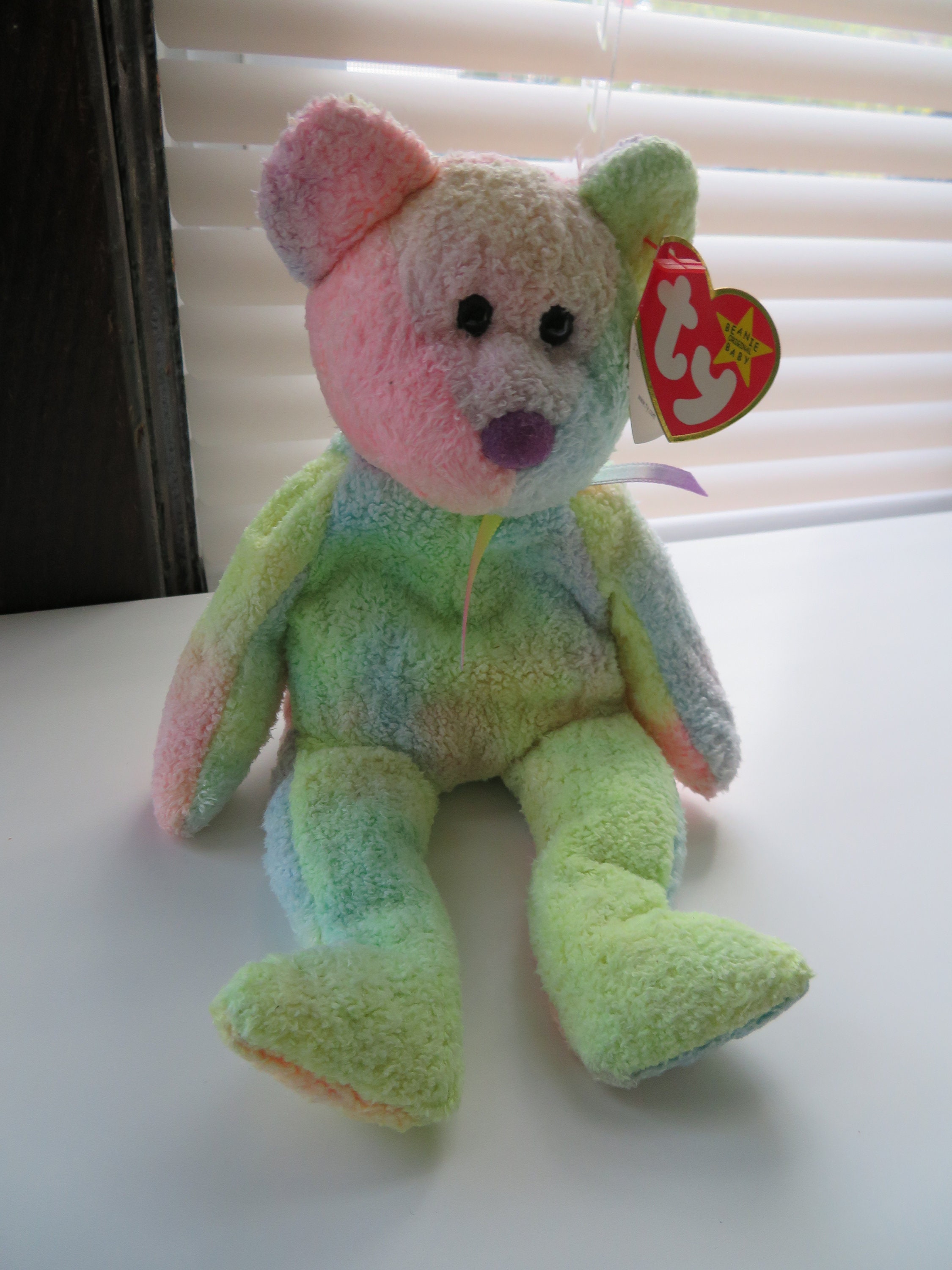 Groovy Beanie Baby 1999 With Tags Etsy UK