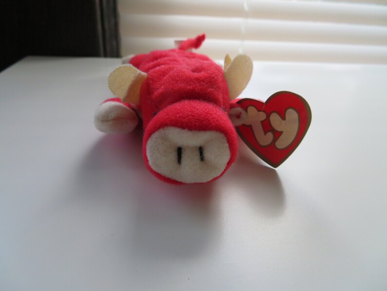 Snort Teenie Beanie Baby 1993 With Tags 1st Gen Etsy