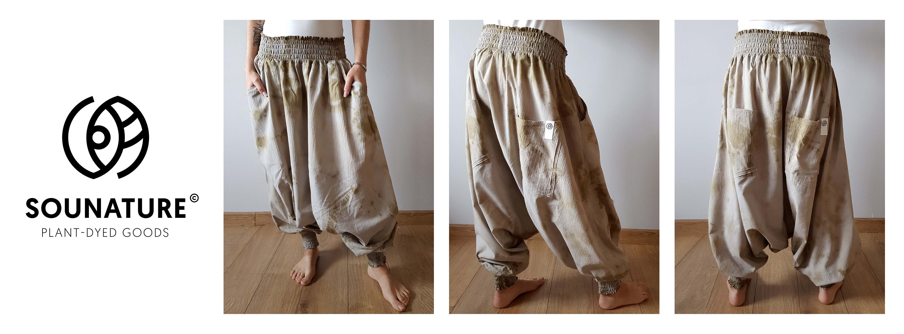 Plant Dyed Galligaskins, Harem Pants, Trousers, Saunamaster Pants, Belly  Dance, Joga Pants, Pilates Pants 100% Natural, Christmas Gift -  Canada