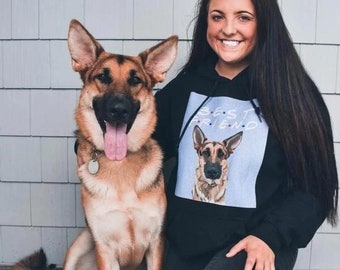 Custom pet hoodie Clearance