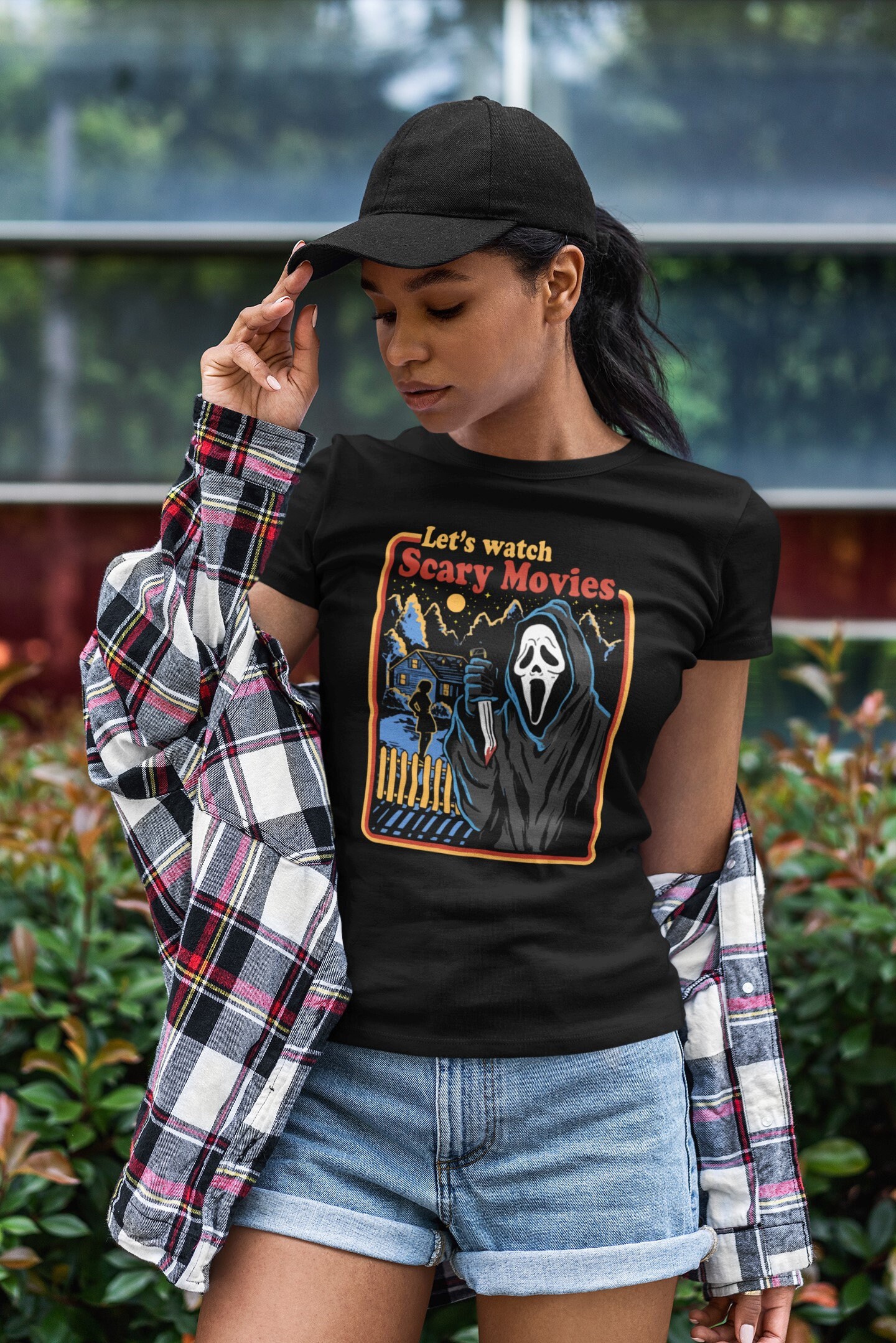 horror movie crewneck sweatshirt