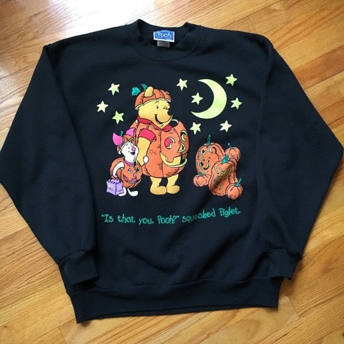 Winnie The Pooh Piglet Halloween Sweatshirt Halloween | Etsy