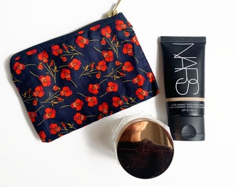 LIBERTY london makeup bag / pouch case purse / present/  handmade makeup bag / mothers day