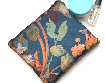 Handmade liberty london makeup bag / cosmetic bag / purse / handmade gift