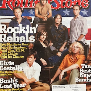 Rolling Stone Magazine issue 959 October 14, 2004 Rockin’ Rebels cover