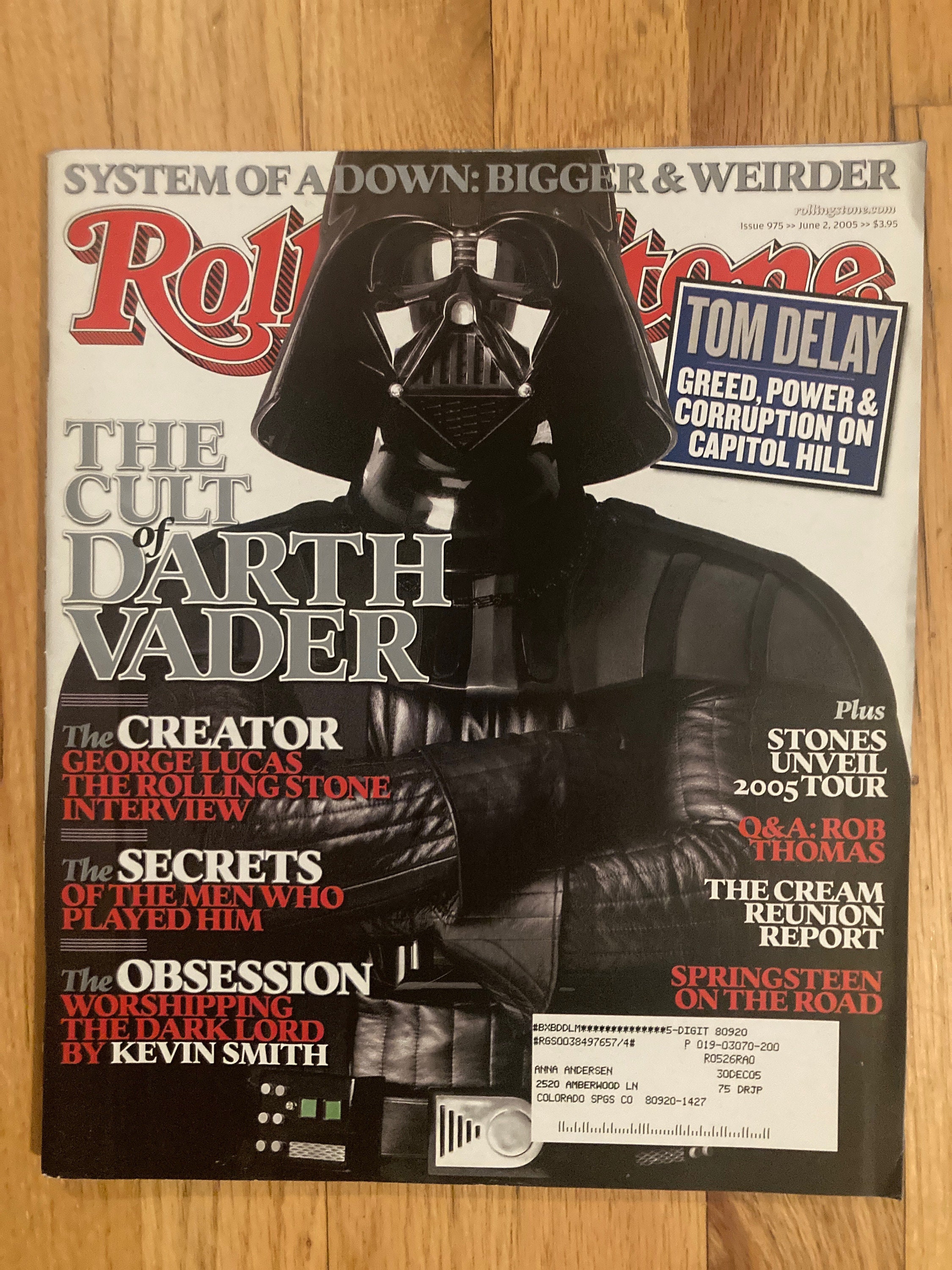 Disney Classic Movie Star Wars Darth Vader Tobacco Crusher