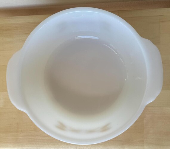 Vintage Anchor Hocking Fire King 2 Quart 8” Round Casserole Dish