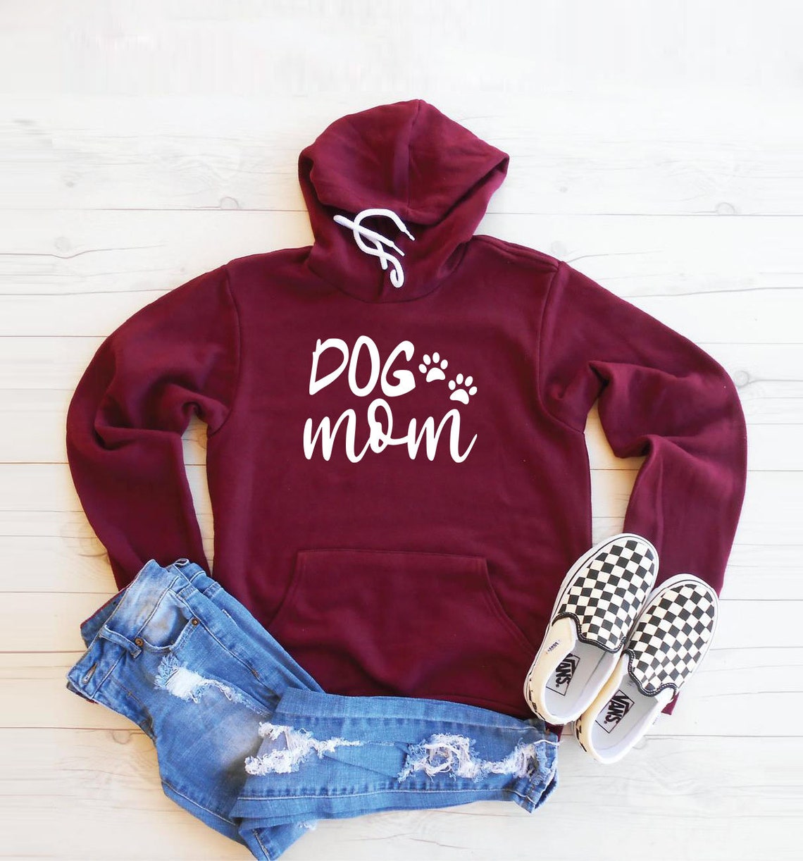 Dog mom sweatshirt gift for dog lovers dog mom hoodie funny Etsy