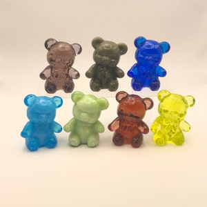 Boyd Crystal Art Glass &quot;Fuzzy Bear&quot; Figurine - Your Choice