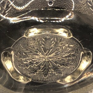 Northwood Glass Leaf and Diamonds Pattern White Opalescent Bowl circa 1906 EAPG image 4