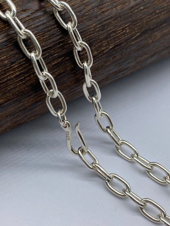 Silver chain hook deals