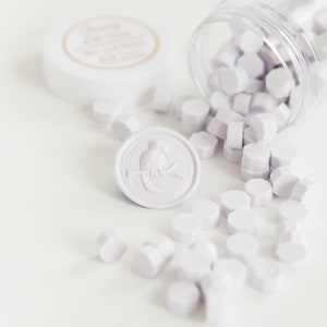 Perles pour sceaux de cire lilas - 100 pièces || cire à cacheter violette, cachet de cire violet, sceaux de cire de mariage, tampon de sceau de cire, cire à cacheter, faire-part de mariage