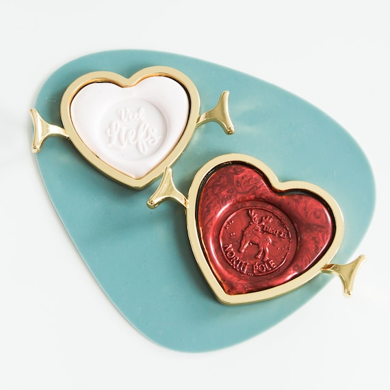 Wax Seal Shaper Heart || Wax Seal Ring, Wax Seal Form, Wax