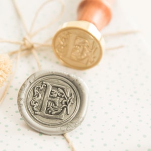 Letter E Wax Seal Stamp Alphabet Wax Seal Stamp, Letter Wax Seal ...