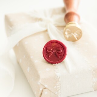 CRASPIRE Tibro Sigillo Di Cera Volpe In Fiore, Tibro Ceralacca Aniale Tibro In Legno Retrò