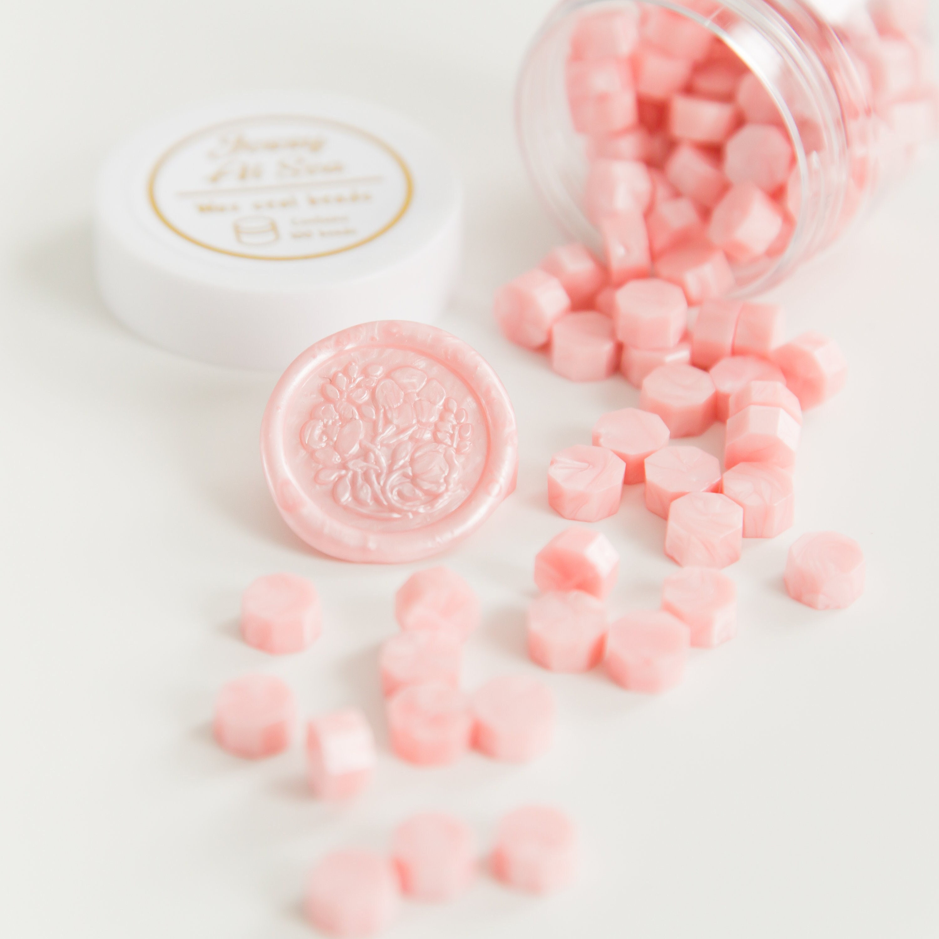 Blush Pink Sealing Wax Sticks – B Goods Lettering
