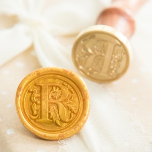 Sello de lacre con la letra R // Sello de lacre con el alfabeto, sello de lacre con letras, sello de lacre para invitación de boda, sello de lacre para papelería, sello de lacre con letras
