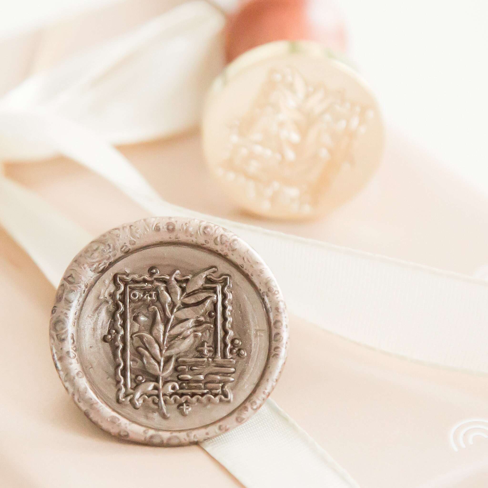 Timbro Per Ceralacca Con Motivo Labbra - Testa In Ottone, Manico In Legno - Per San Valentino, Matrimoni, Regali