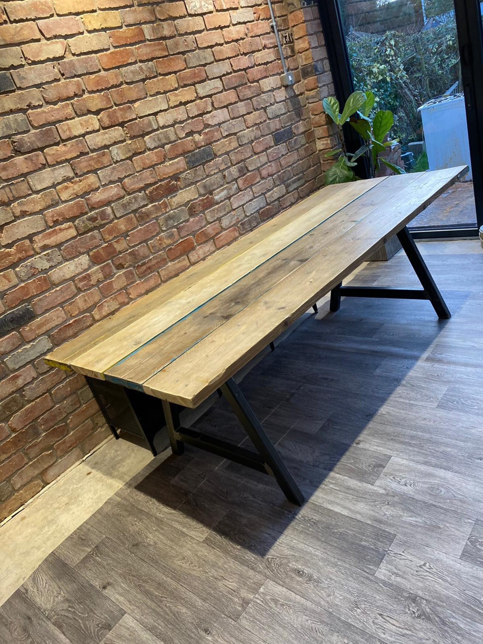 Steel A frame table legs. Made To Order Etsy