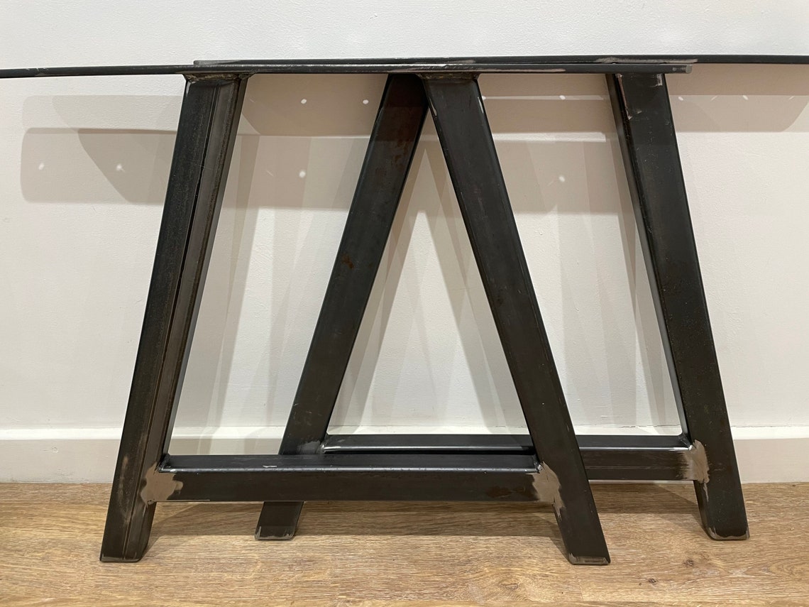 Steel A frame table legs. Made To Order Etsy