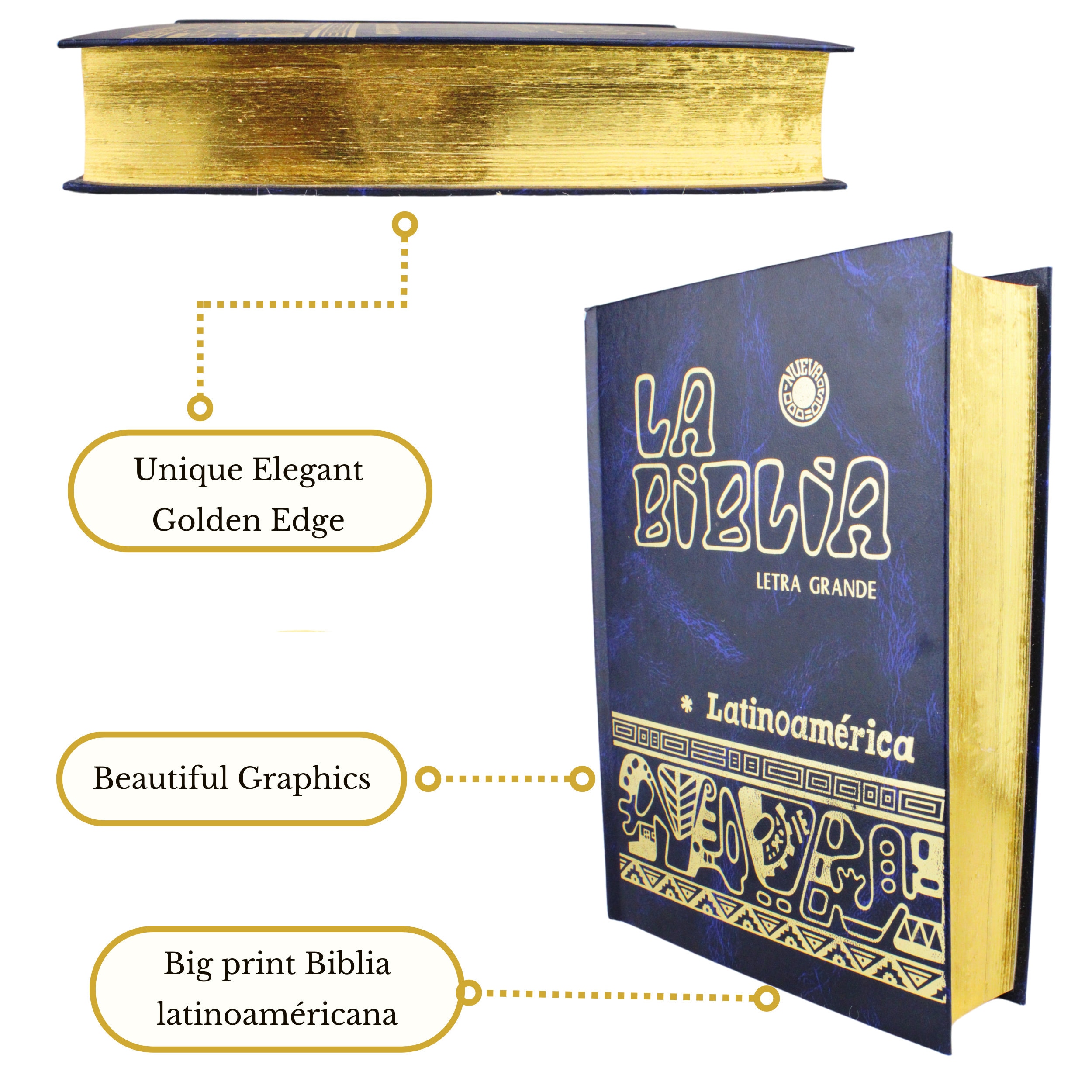 Latin American Bible, Large Print Latin American Catholic Bible