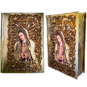 Brand: Nuestra Fe - Catholic Bible in Spanish with Cover of Our Lady of Guadalupe - Spanish Bible Large Print - The Holy Bible in Spanish