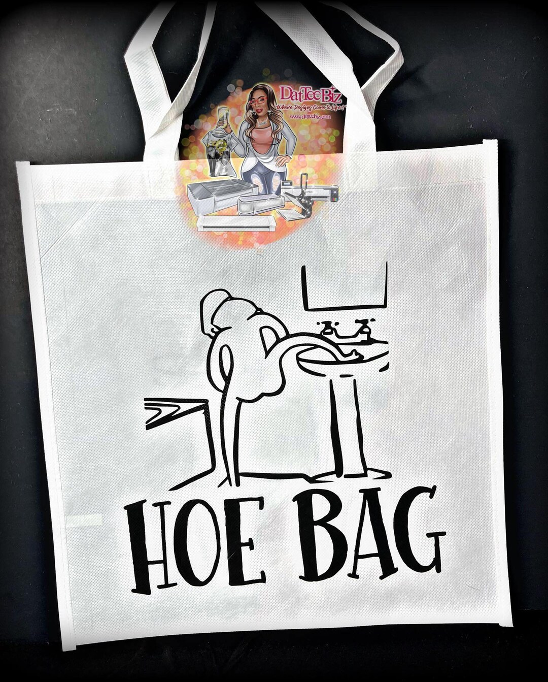 Hoe Bag With Matching Hoe Rag Etsy