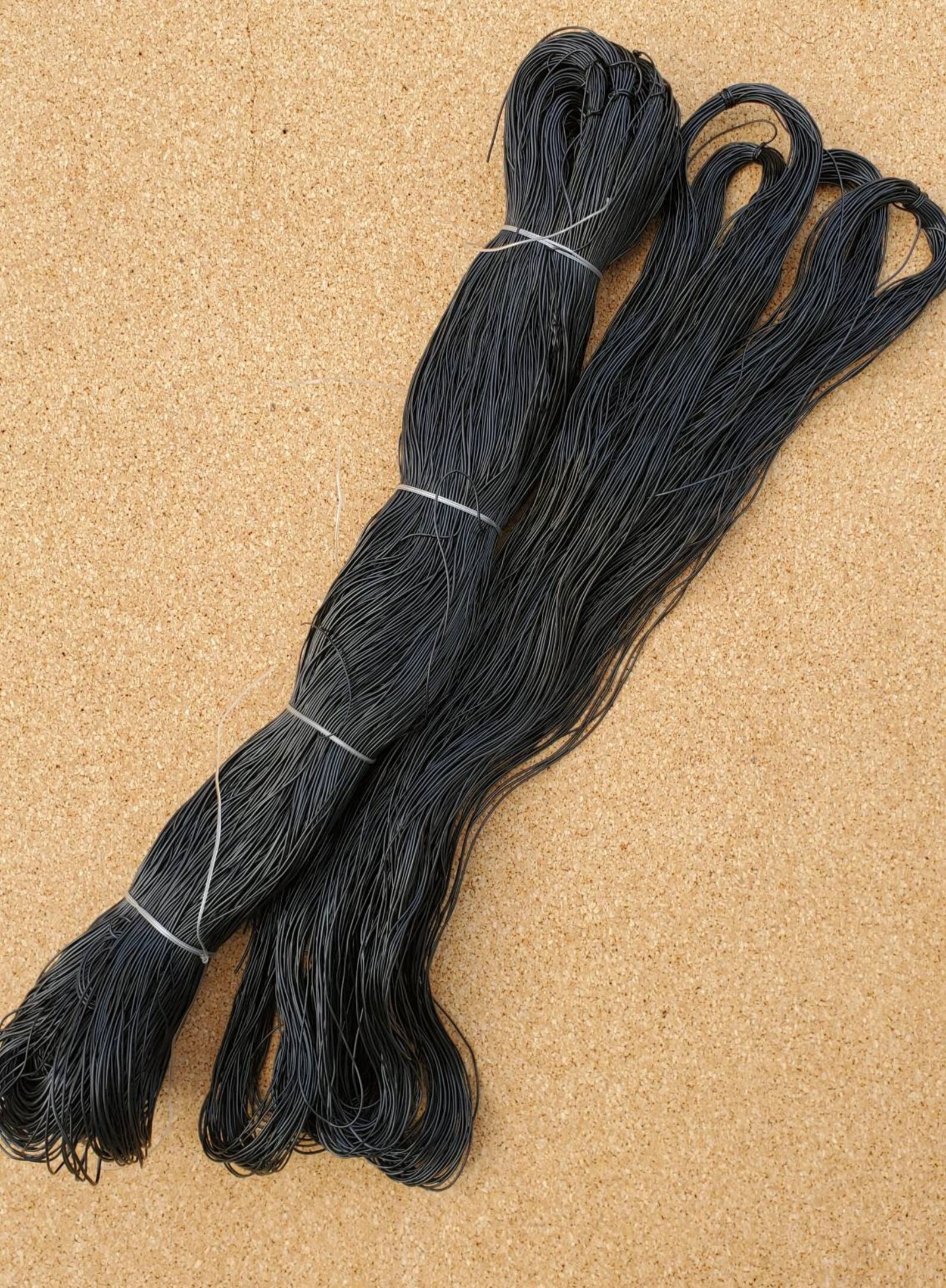 6 New African Rubber Hair Thread For Threading/Stretching Out Etsy