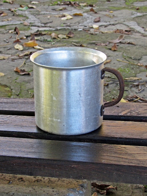 Vintage Milk Pan, Milk Warmer Dairy Vessel, Aluminium Saucepan