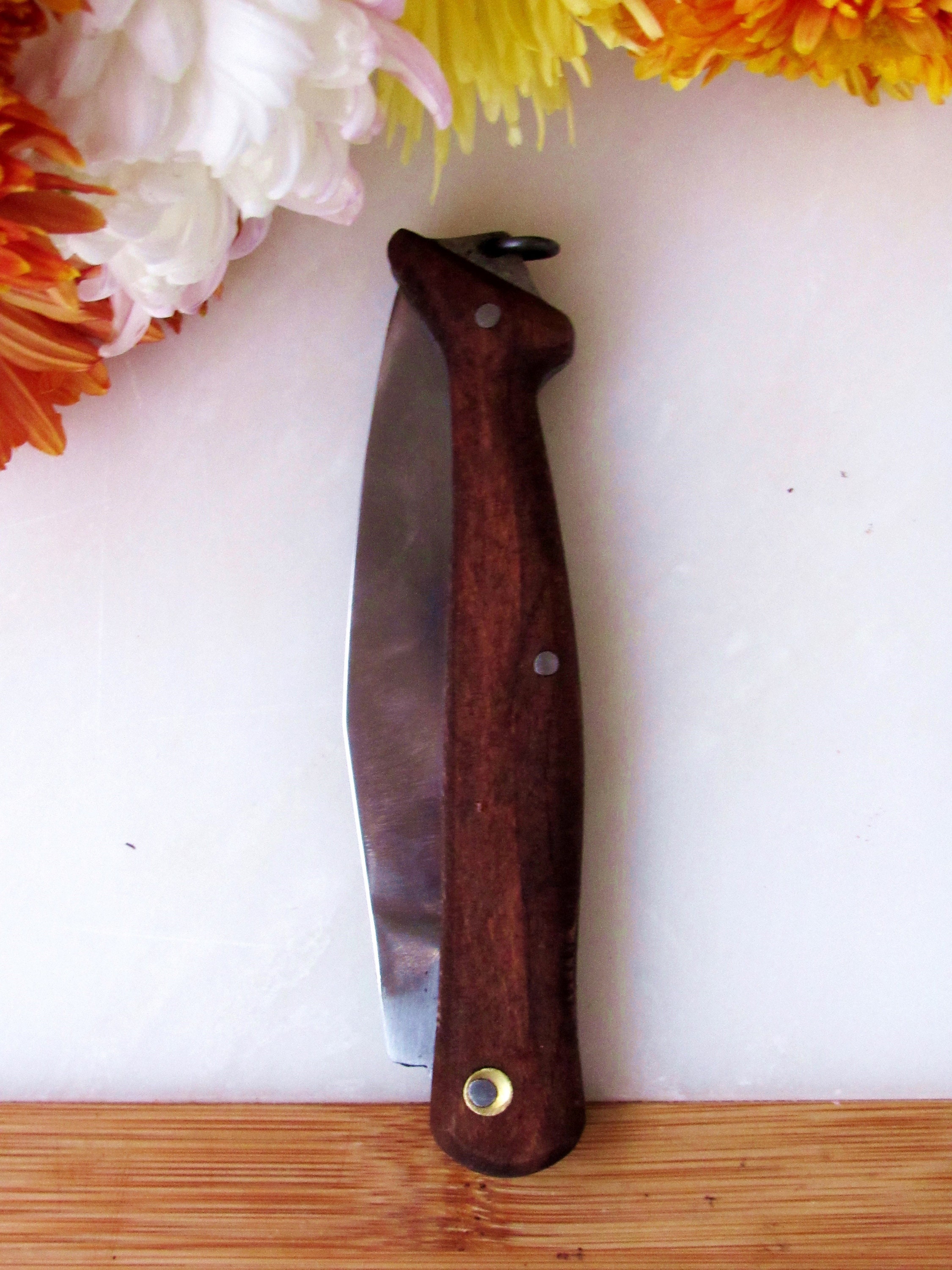 Vintage Folding Knife, Old Folding Knife, Personal Folding Knife, Steel