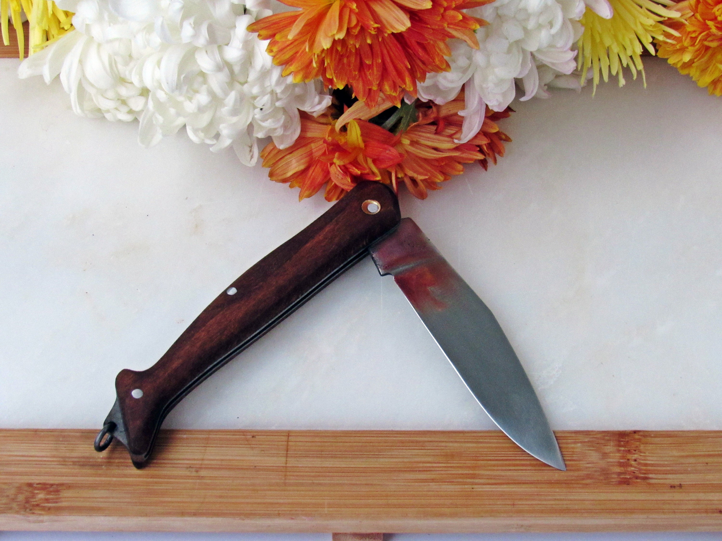 Vintage Folding Knife, Old Folding Knife, Personal Folding Knife, Steel