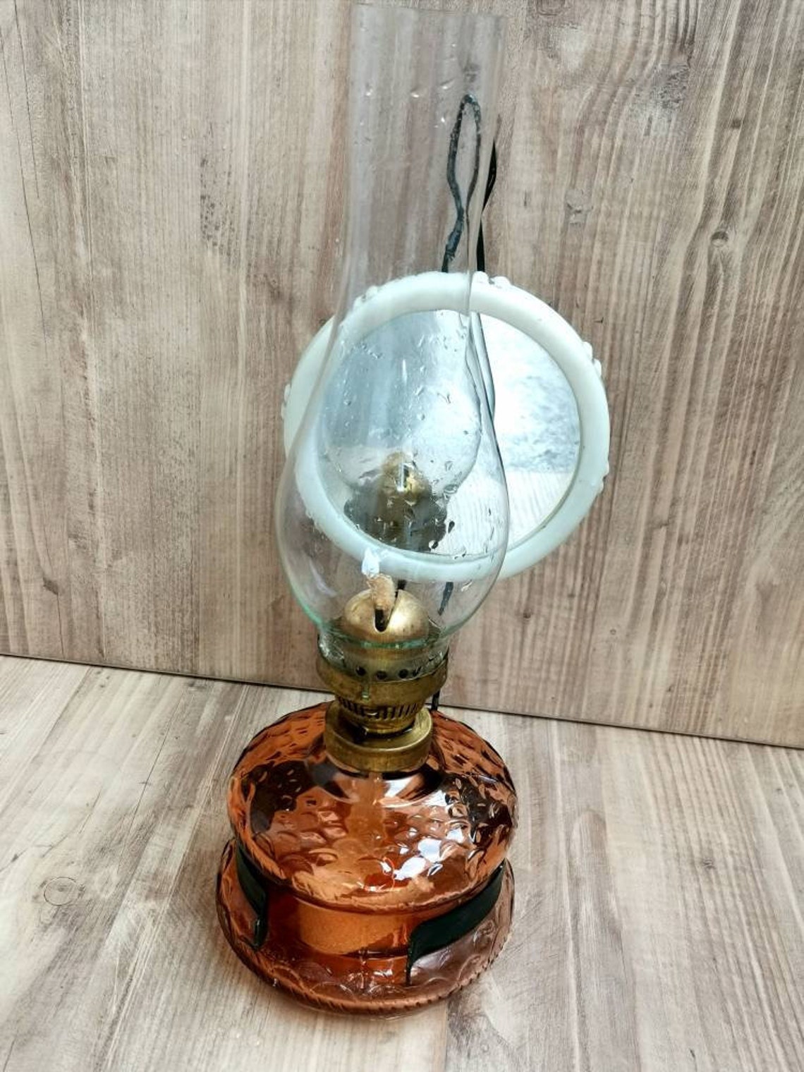 Vintage Gas Lamp, Old Petroleum Lamp, Old Oil Lamp, Never Used Vintage