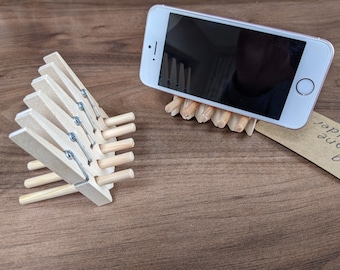 Peg Phone Holder