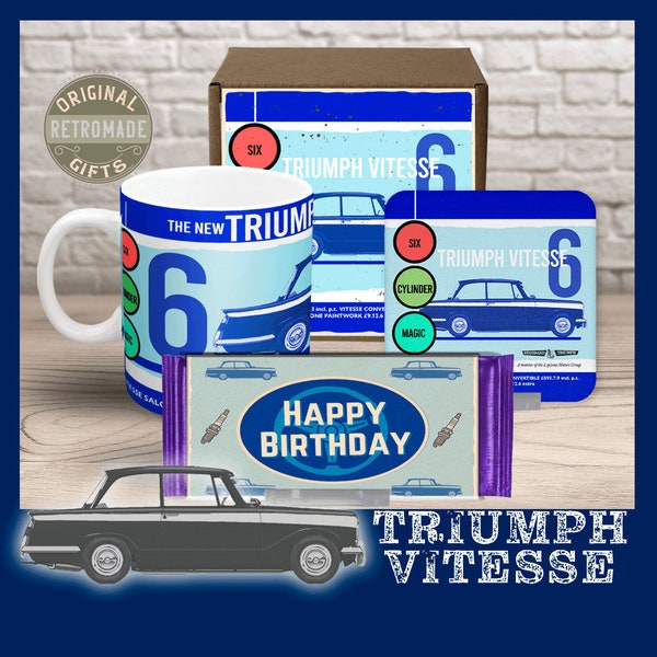 TRIUMPH VITESSE Retro Style Gift Box