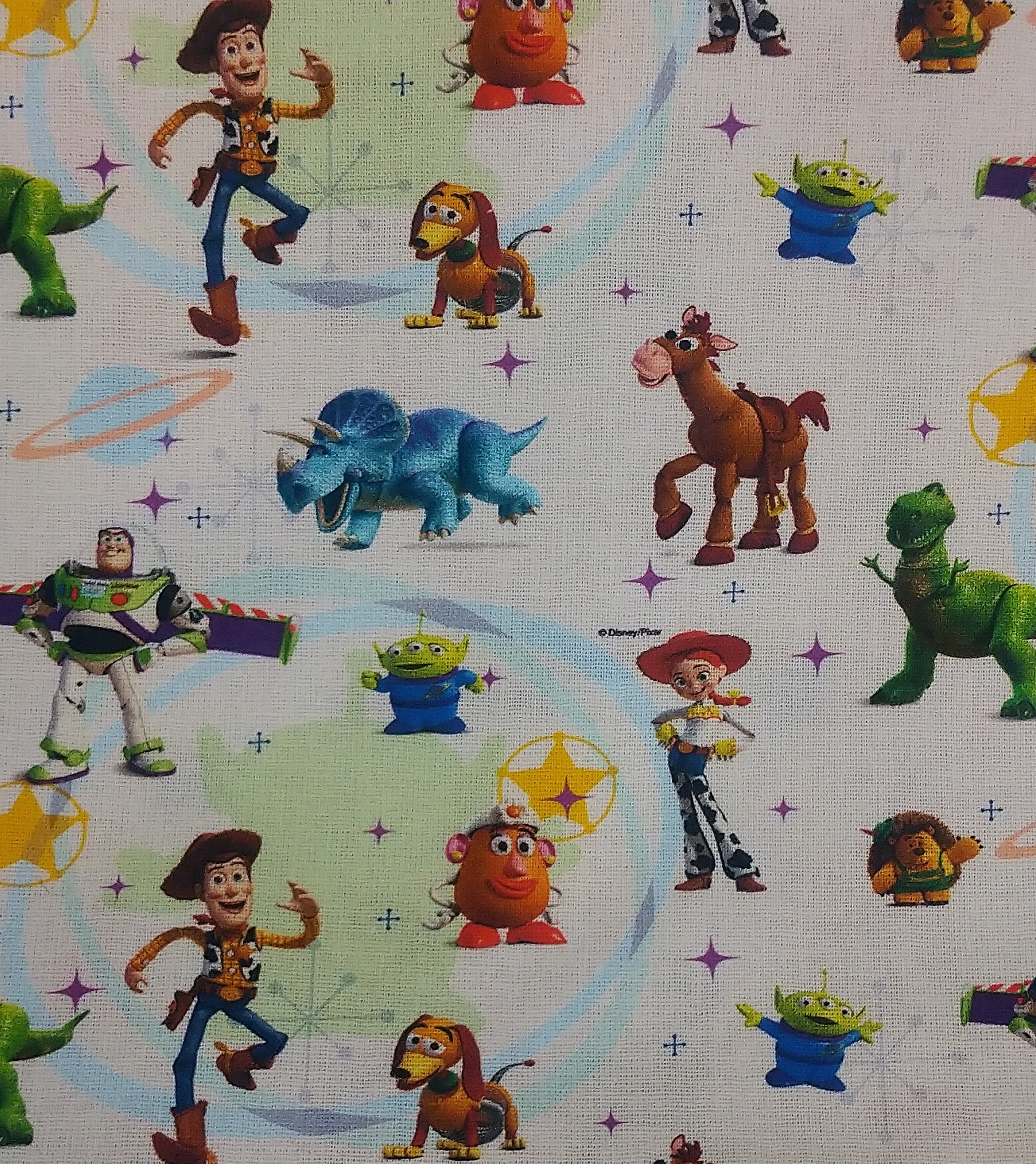 TOY STORY 100 Cotton Licensed Fabric Perfect for Masks Etsy