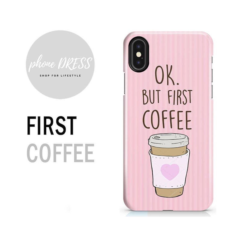 7 7 Plus 6 Case Cover Coffee iPhone 11 Pro Max X XS MAX XR 8 8
