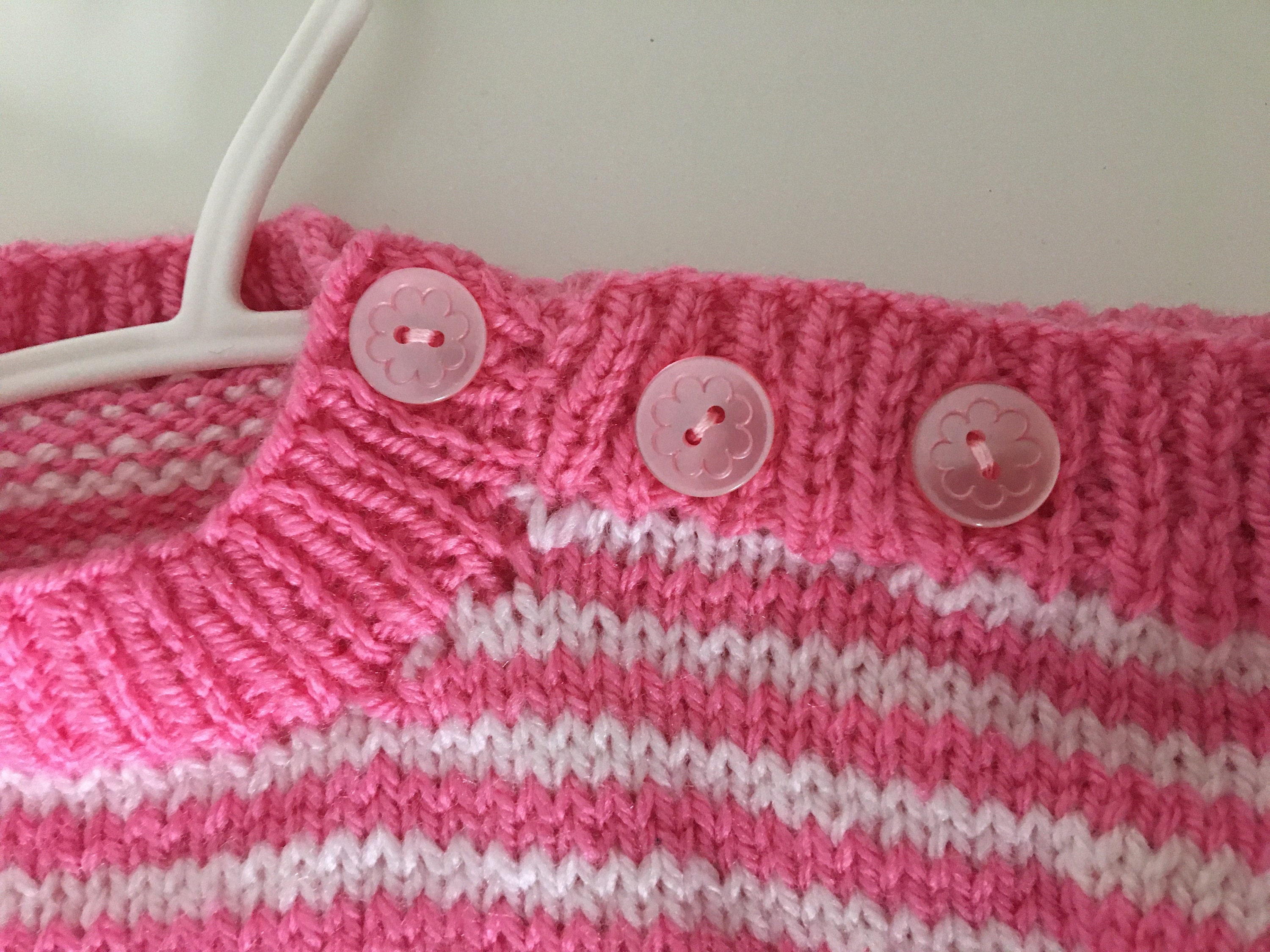 Knit heart baby sweater hand knit baby clothes baby girl | Etsy