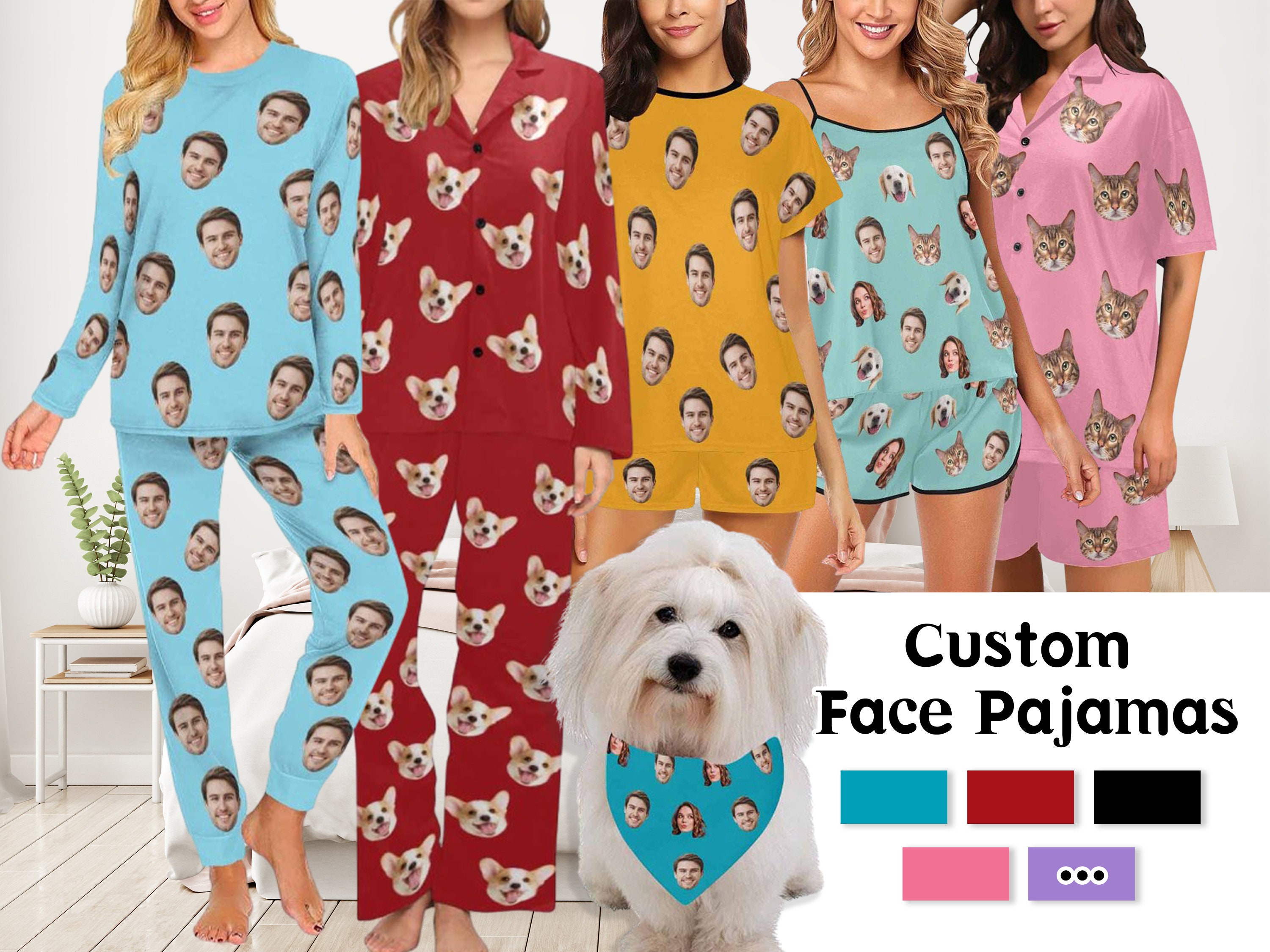 Bandana Print Pajama Pants - Ready-to-Wear